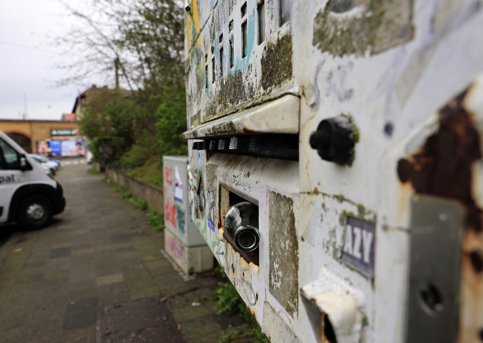 Die Fotografien von Julia Moras erzählen von übersehenen Räumen, von Spuren sozialer Realität in der Stadt und vom genauen Hinsehen der ehrenamtlichen Stadtführerinnen und Stadtführer. Foto: Moras